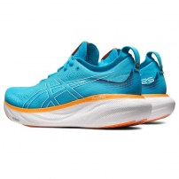 Кросівки для бігу чоловічі Asics GEL-NIMBUS 25 Island blue/Sun peach